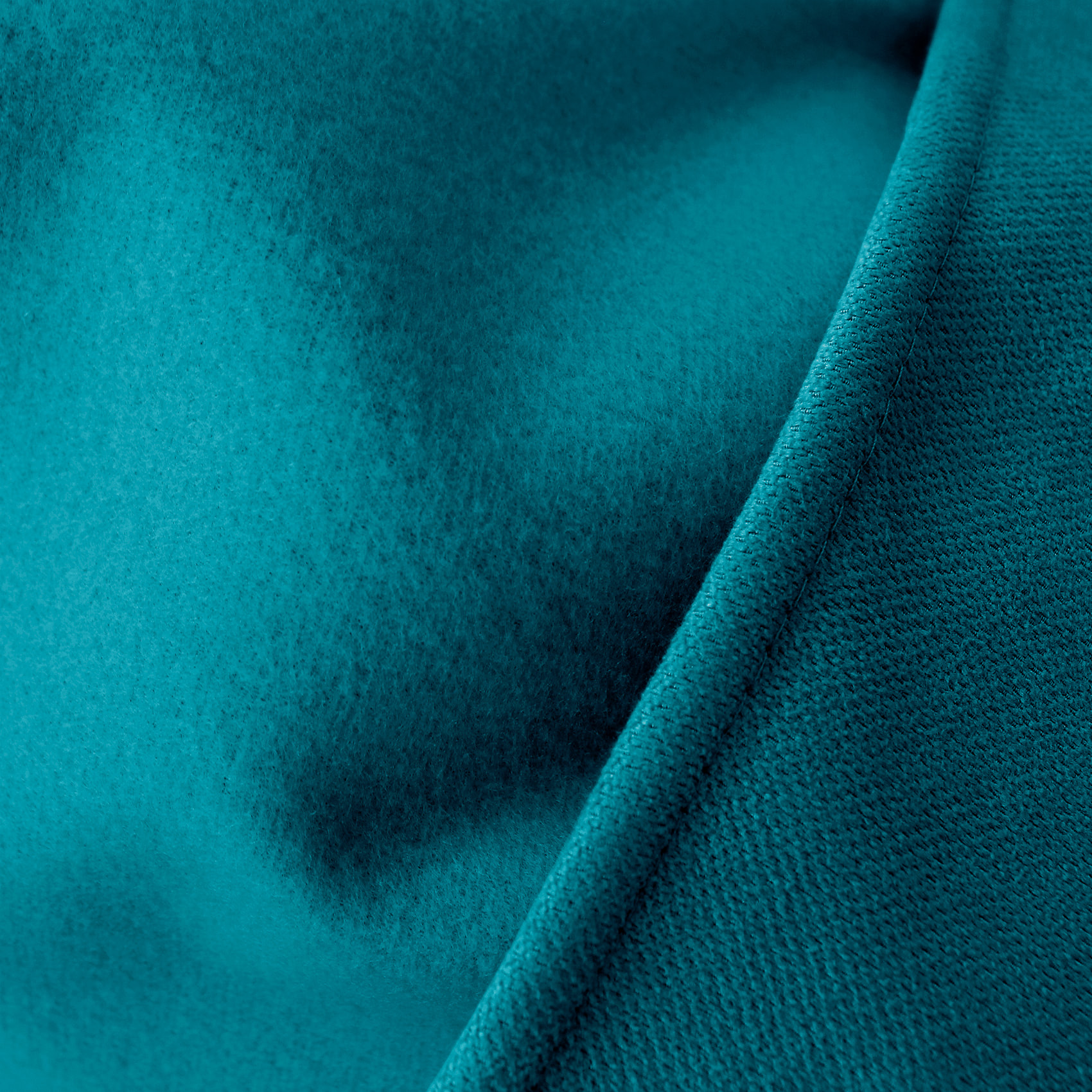 Rideau thermique doublé - Bleu Canard