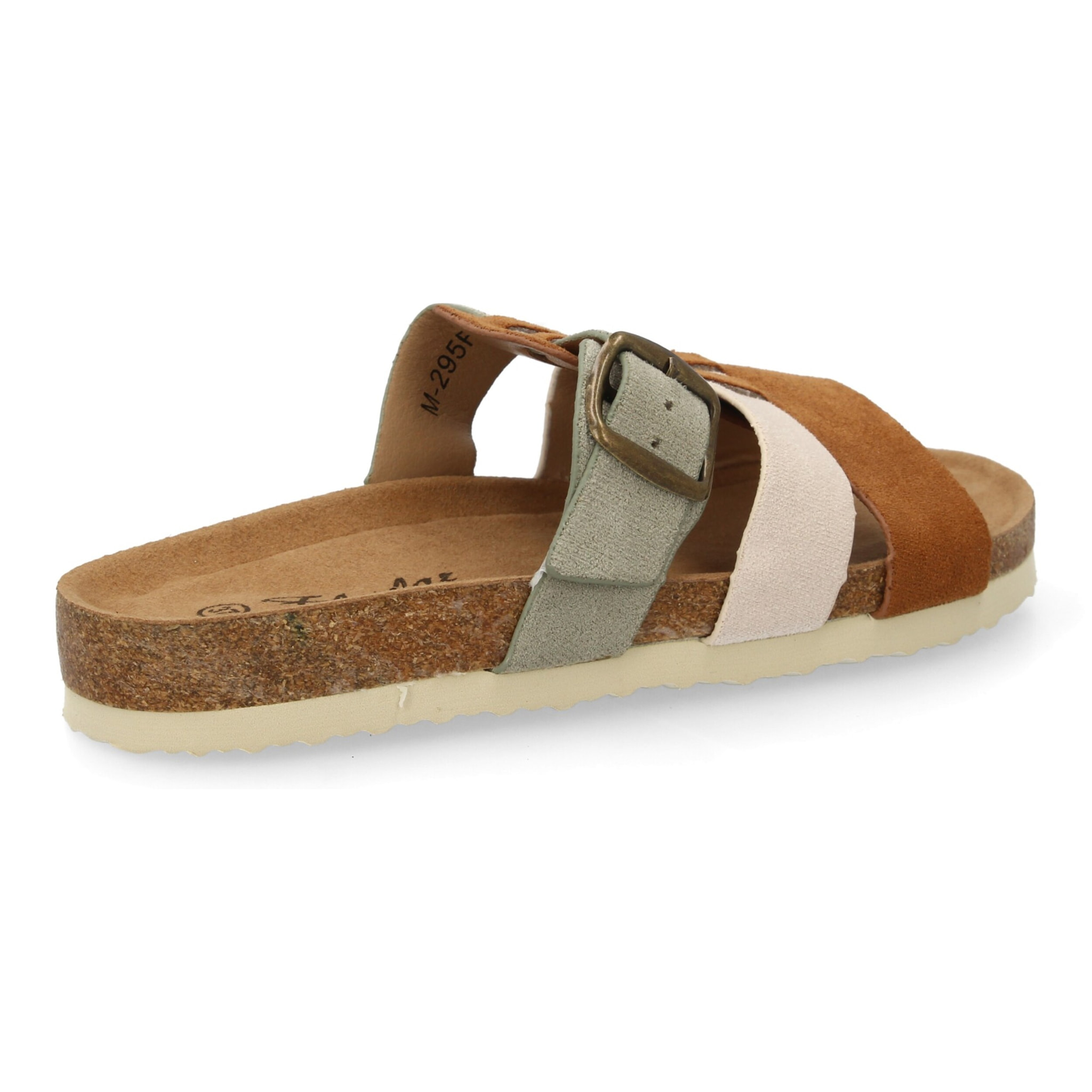 Sandalia Mujer cómoda con tiras y hebilla