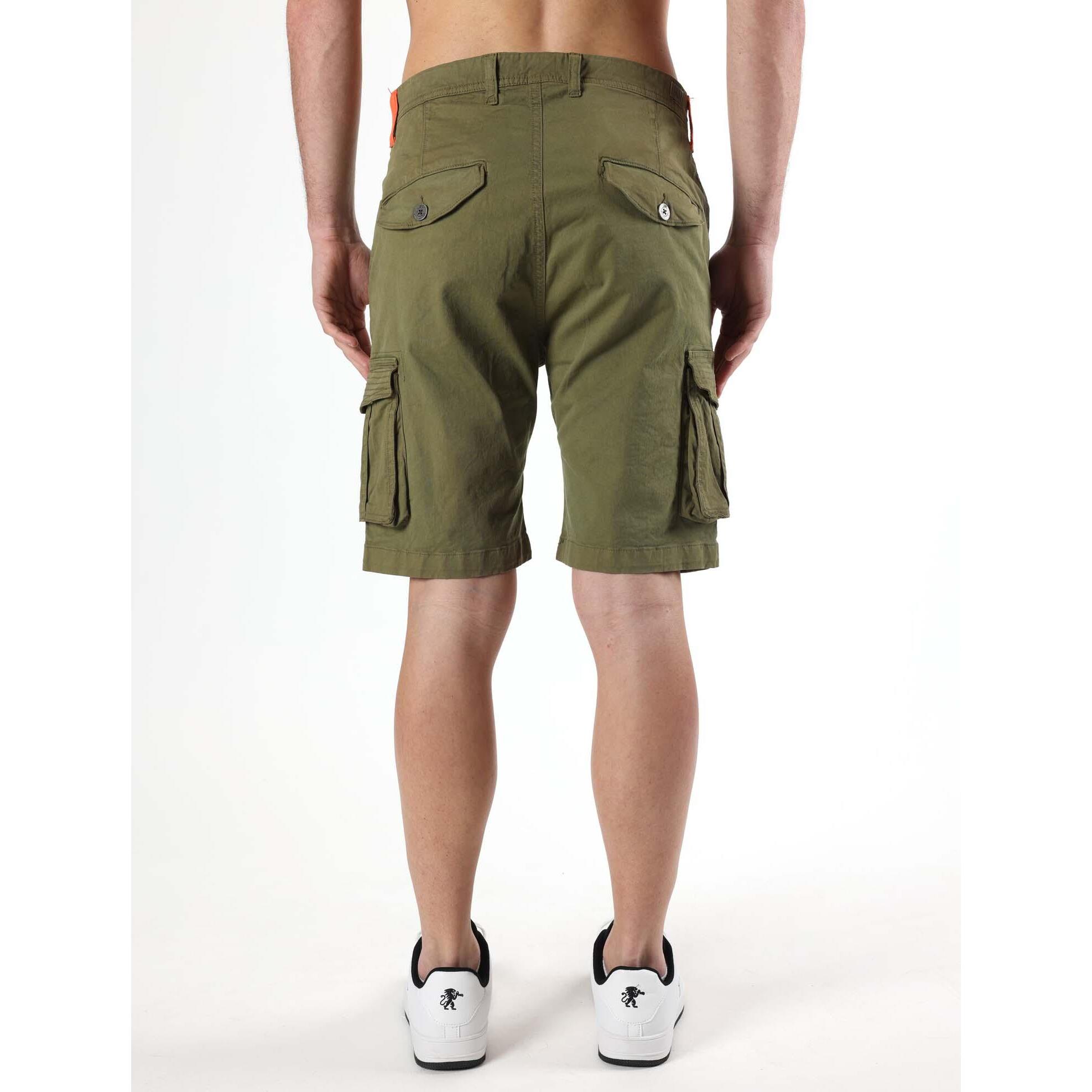 Pantaloncini cargo da uomo con tasconi Leone Beach