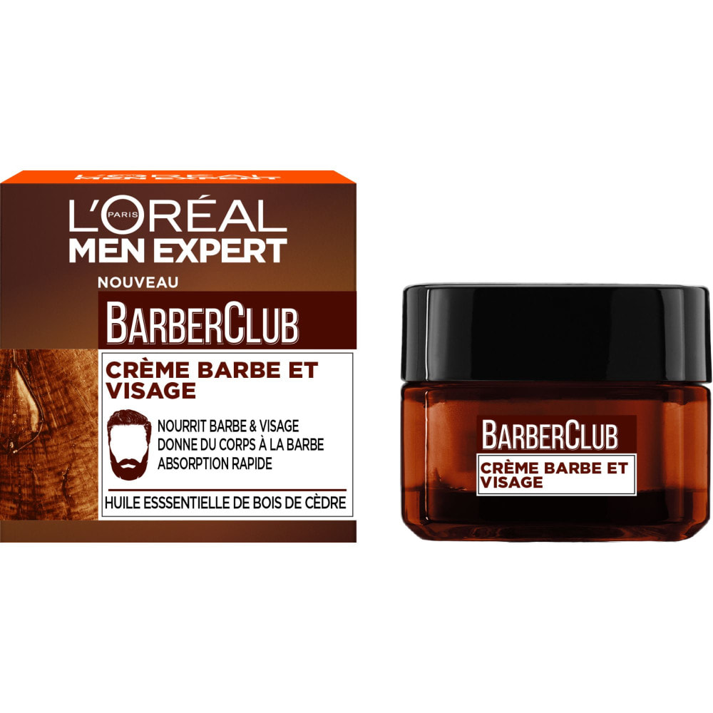 L'Oréal Paris Men Expert Barber Club Crème Barbe & Visage 50ml