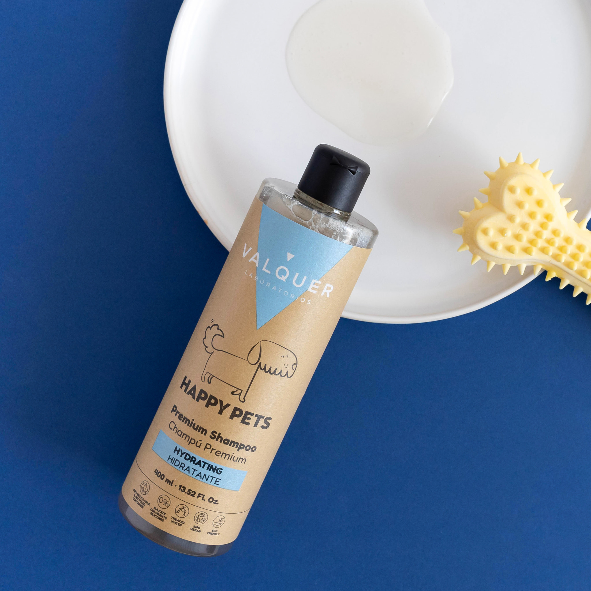 Champú Premium Hidratante para Mascotas - 400 ml