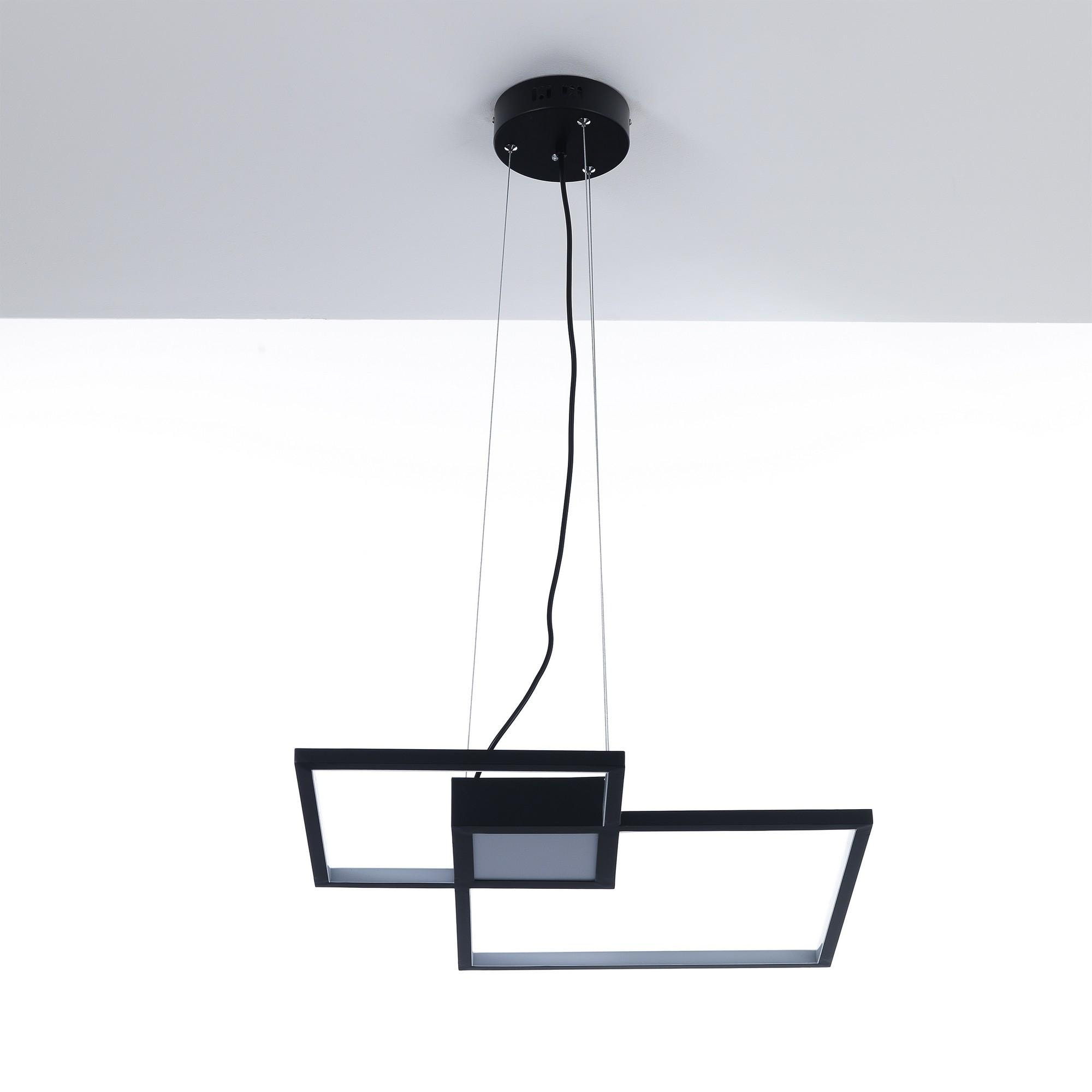 TOMASUCCI Lampadario SQUARE BLACK Nero