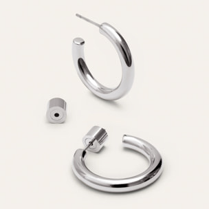 Pendientes Aro Nairobi Acero