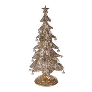 Albero natale con perle - Pezzi 1 - ORO - Bianchi Dino SpA