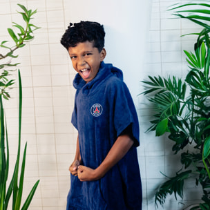 Poncho de bain Enfant 100% Coton, PSG LOGO