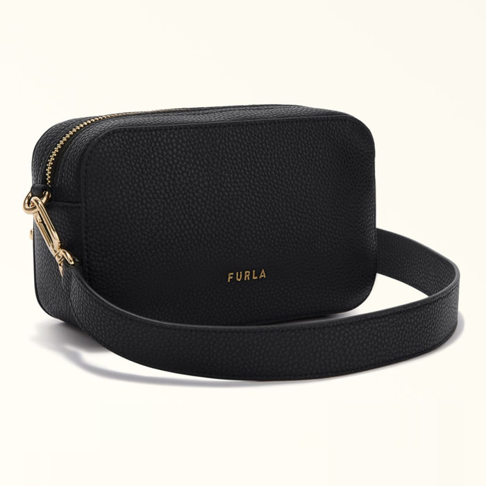 Borsa a tracolla Petunia - pelle - nero