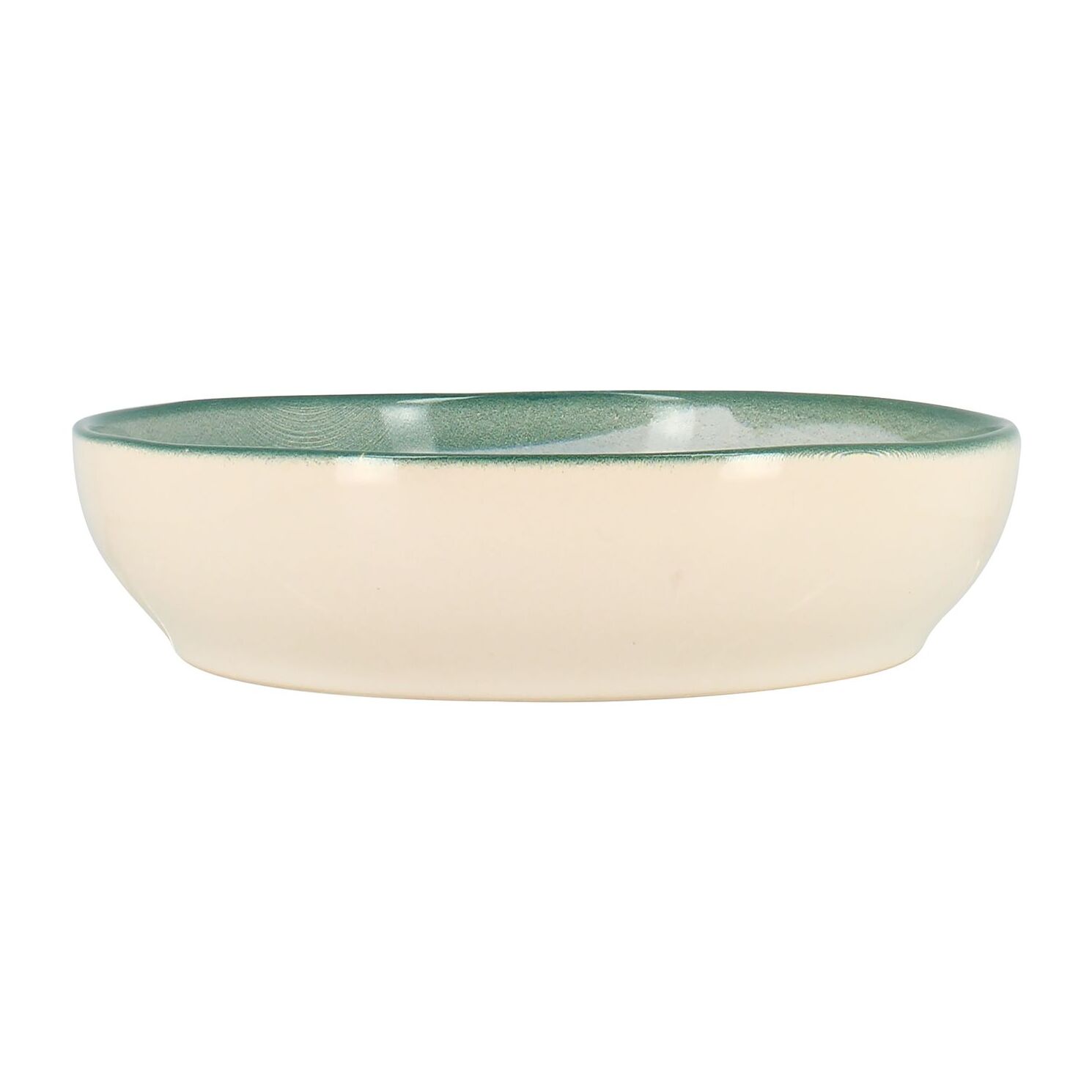 Lot de 6 coupelles en faïence verte 20cm CAPRIA