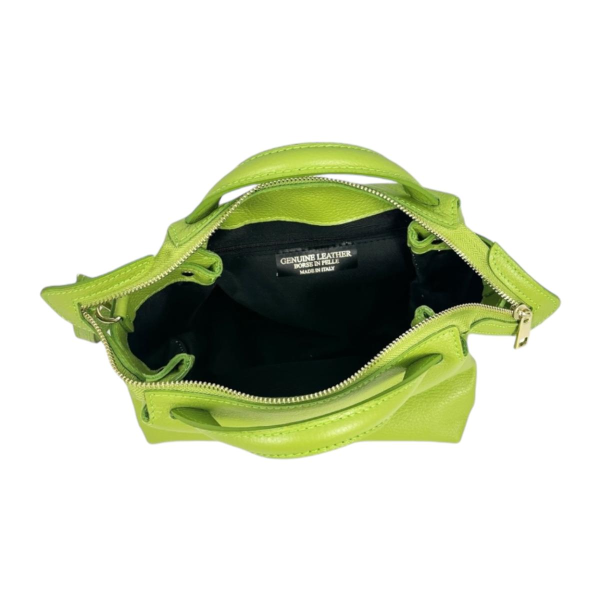 Borsa a mano Cheval Firenze Algedi Mini Verde Fluo