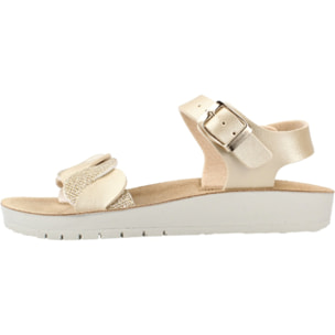 Sandalias Niña de la marca GEOX  modelo J SANDAL COSTAREI ORO
