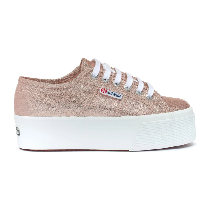 Scarpe da donna Superga Rosa 2790 Platform Lame
