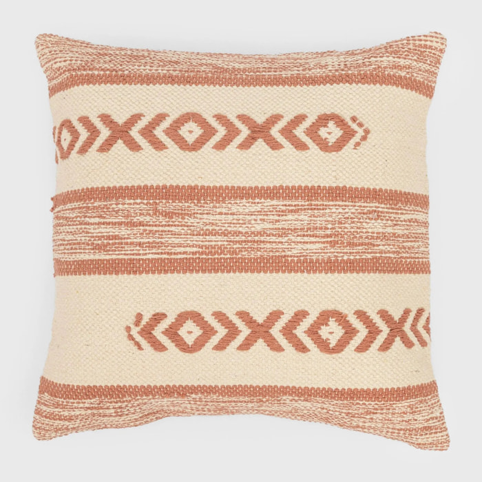 Cojín cuadrante algodón Burton 45x45 - funda + relleno