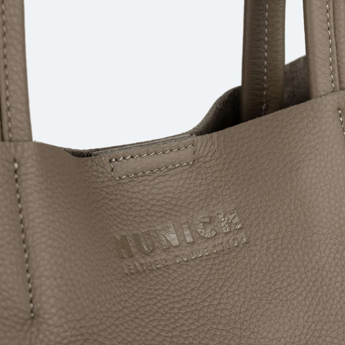 LOFT WOMAN SHOPPER KHAKI