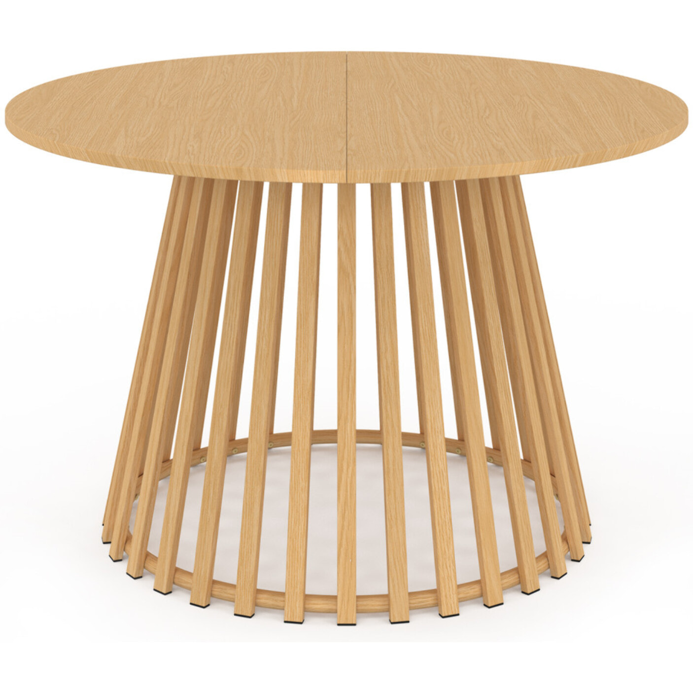 Ensemble repas Hortensia 6 places métal effet bois