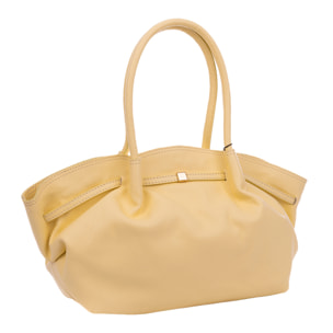 Bema Bolso Tote Mujer. Piel auténtica Dollaro