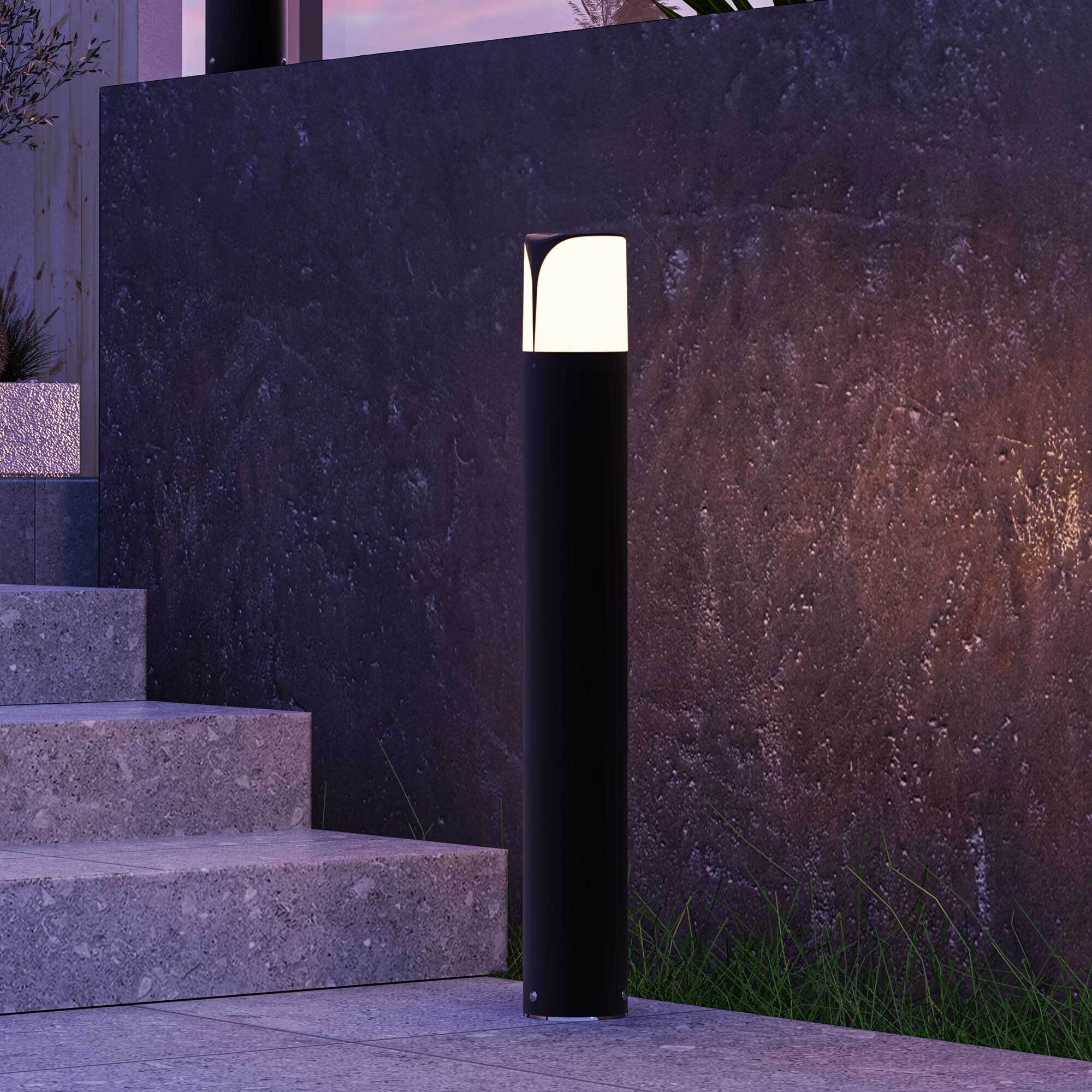 FORLIGHT Astra baliza gris urbano para bombilla E27