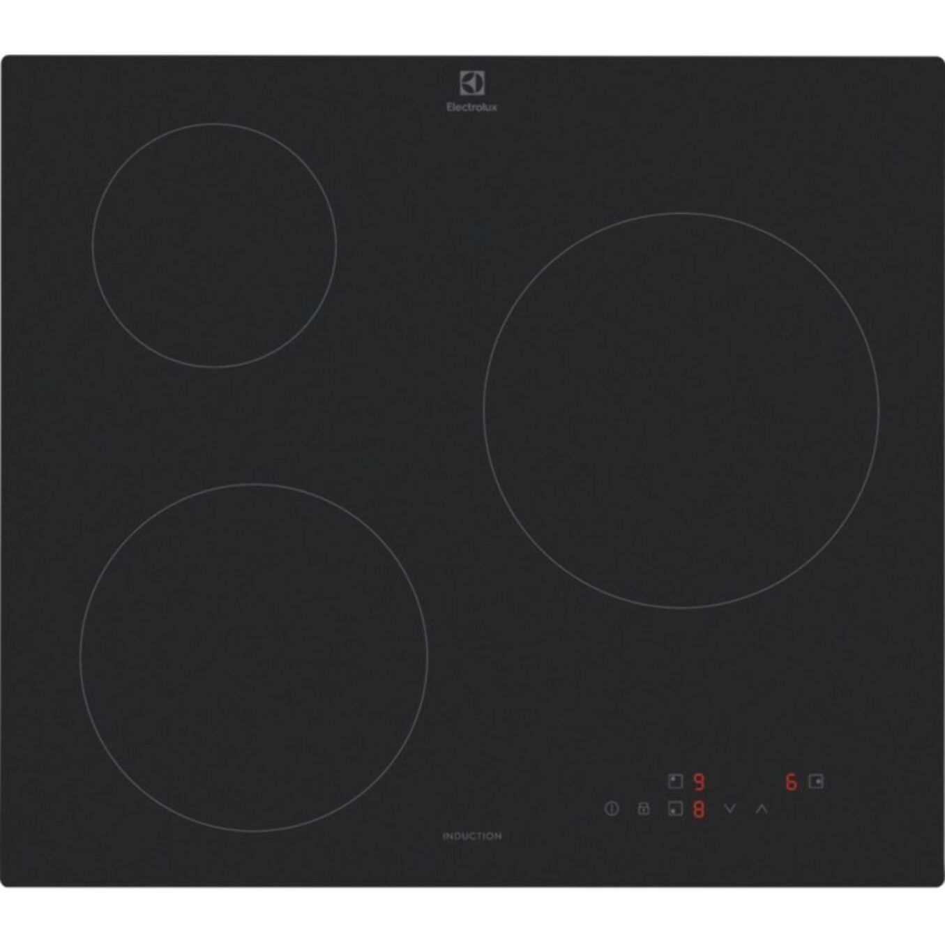 Plaque induction ELECTROLUX LIB60320CL Matt - Finition Noir Mat 3 foyers