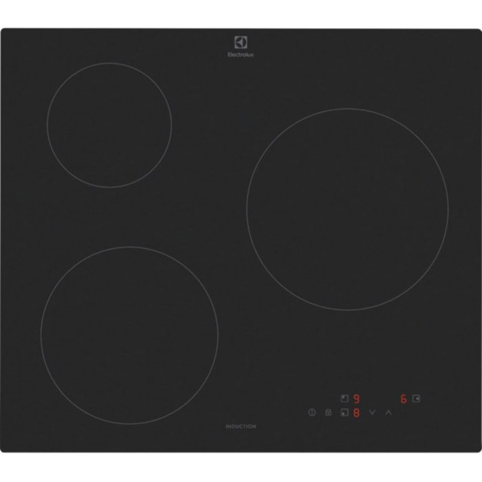 Plaque induction ELECTROLUX LIB60320CL Matt - Finition Noir Mat 3 foyers