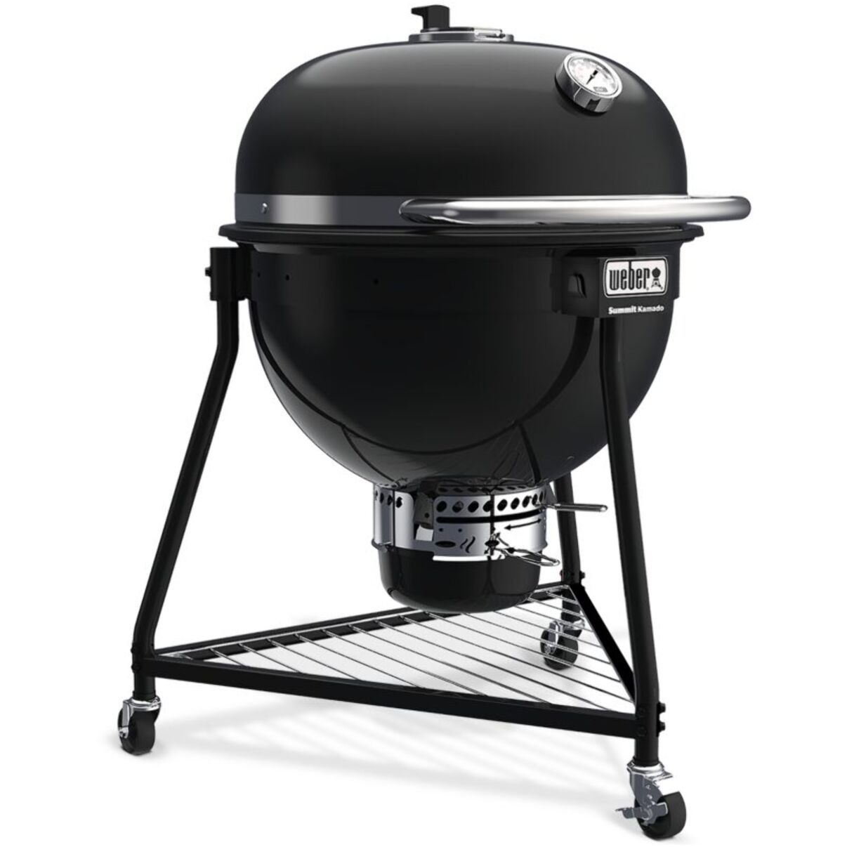 Kamado WEBER Summit E6 black sur pieds 61 cm