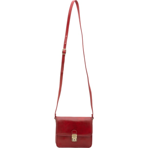 Borsa a tracolla  da donna In Vera pelle Made in Italy 20x16x7 cm