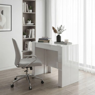 Mesa consola extensible en blanco 50-235x90 cm Denis Blanco