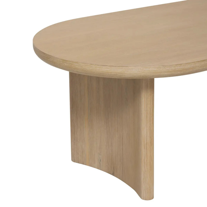 Table basse Lousada bois naturel 110x60cm