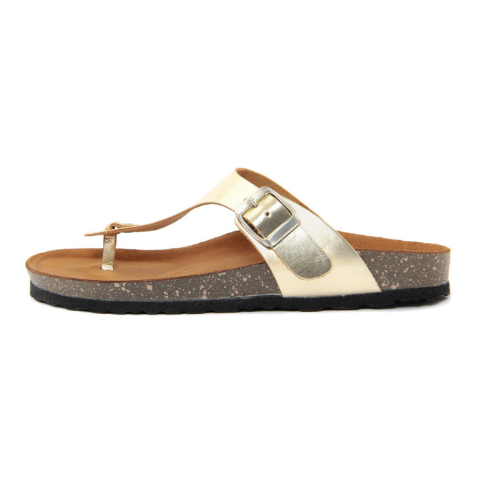 Sandalo flat Donna colore Dorato