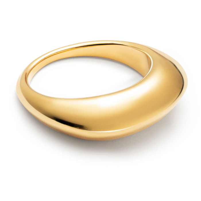 Anello Maxi Mariana Acciao Placcato Oro