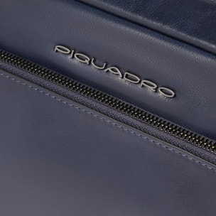 Piquadro Borsello in pelle porta iPad®, schermato con protezione RFID