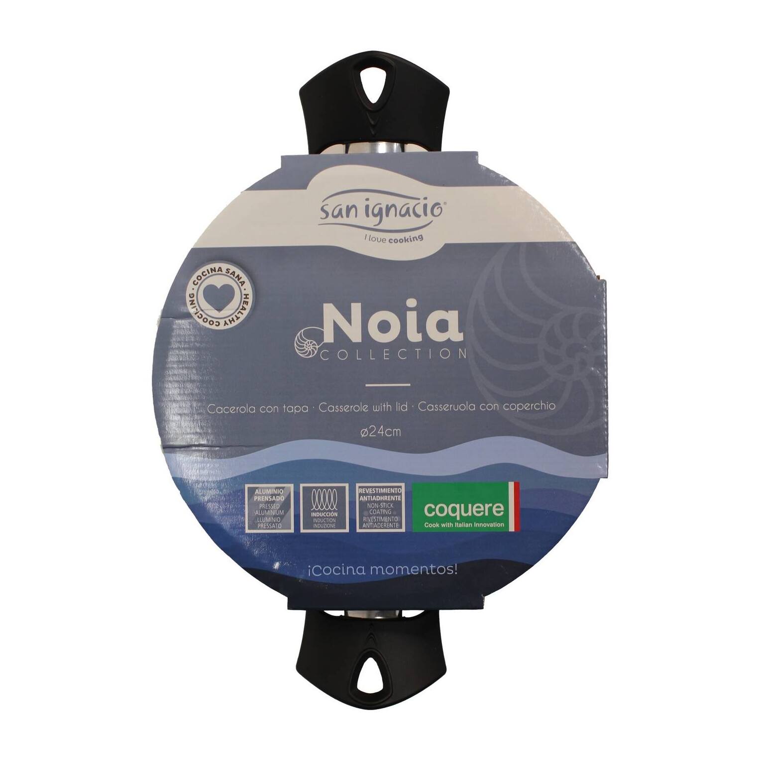 Cacerola noia de ø24 cm con tapa san ignacio