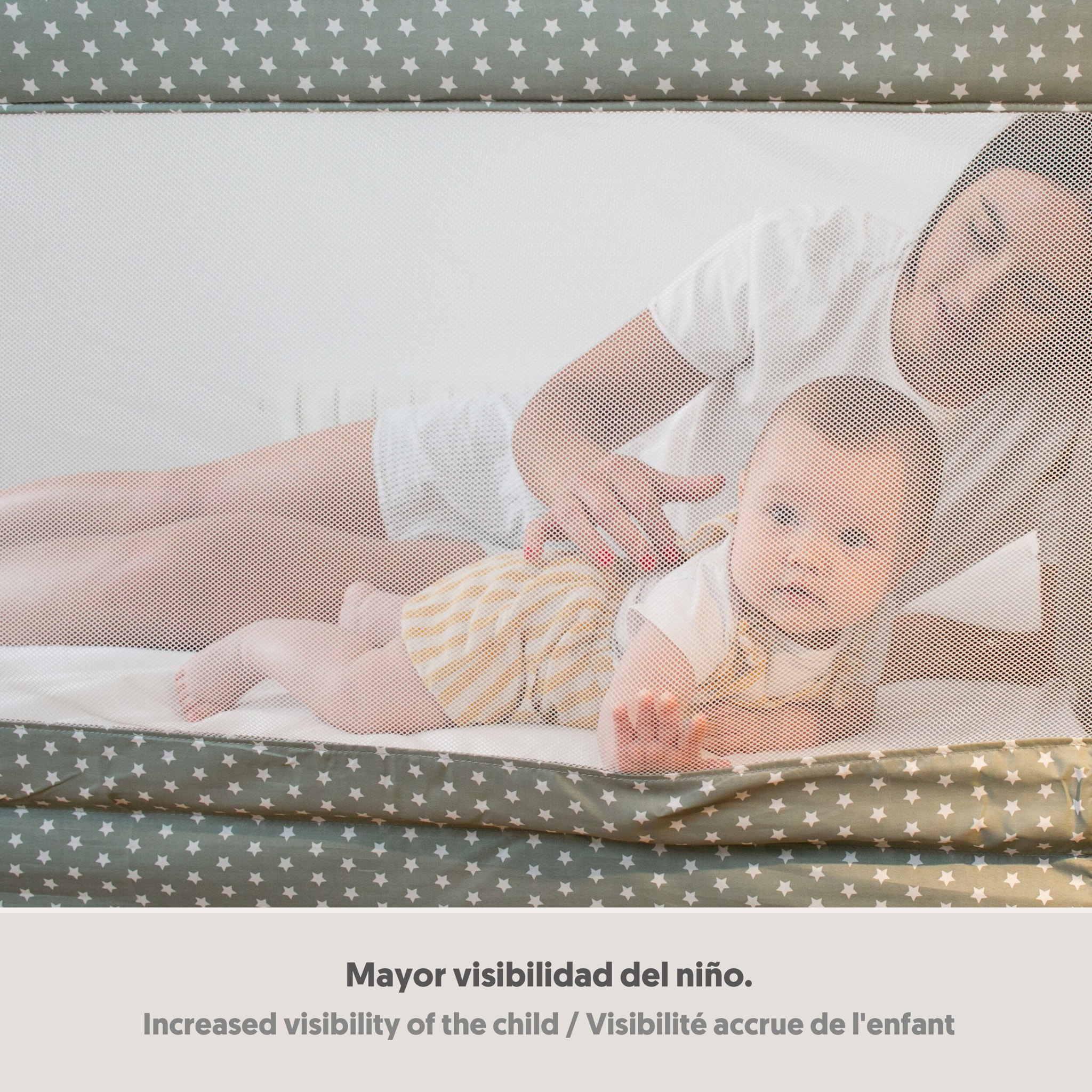 Barrera Abatible Estrella cama de 90