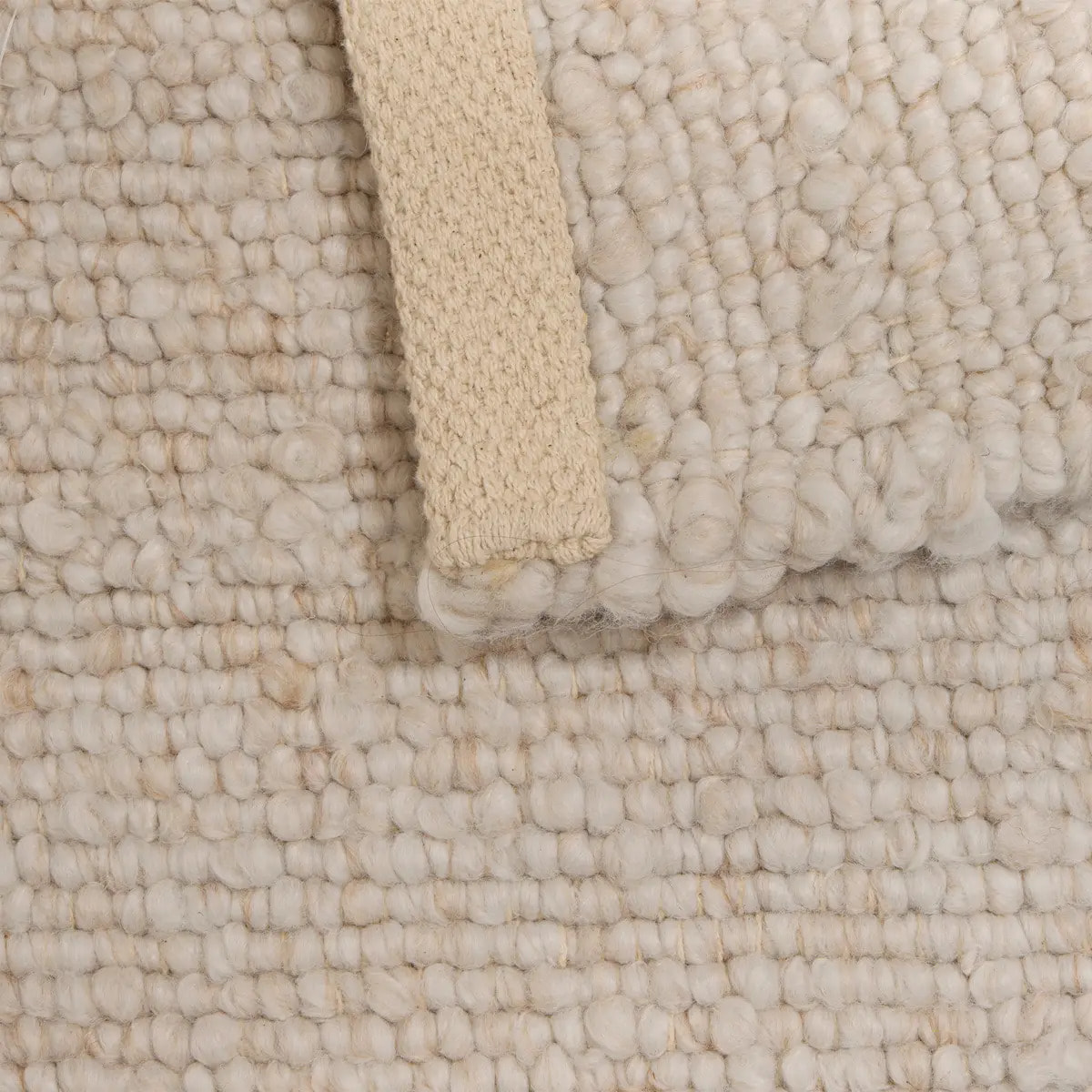 Tapis effet laine Volna ivoire 230x160cm