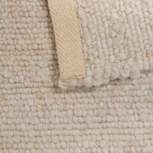 Tapis effet laine Volna ivoire 230x160cm