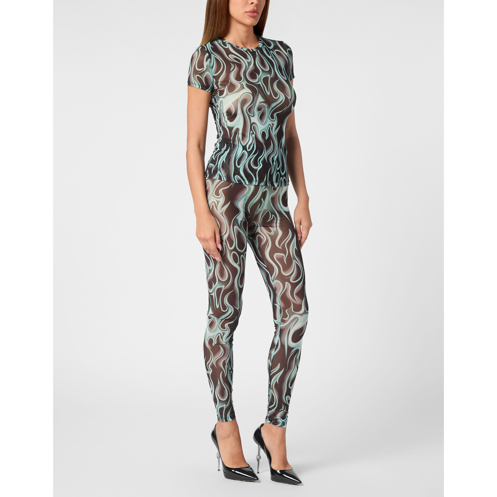 PHILIPP PLEIN T-Shirt Slim Fit FLAME