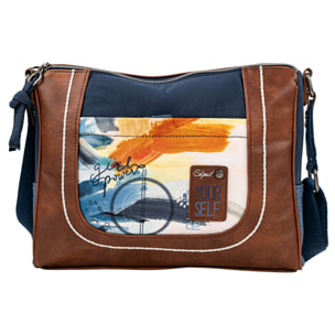 Bolso Bandolera Mujer Skpat Sirmione Azul Marino