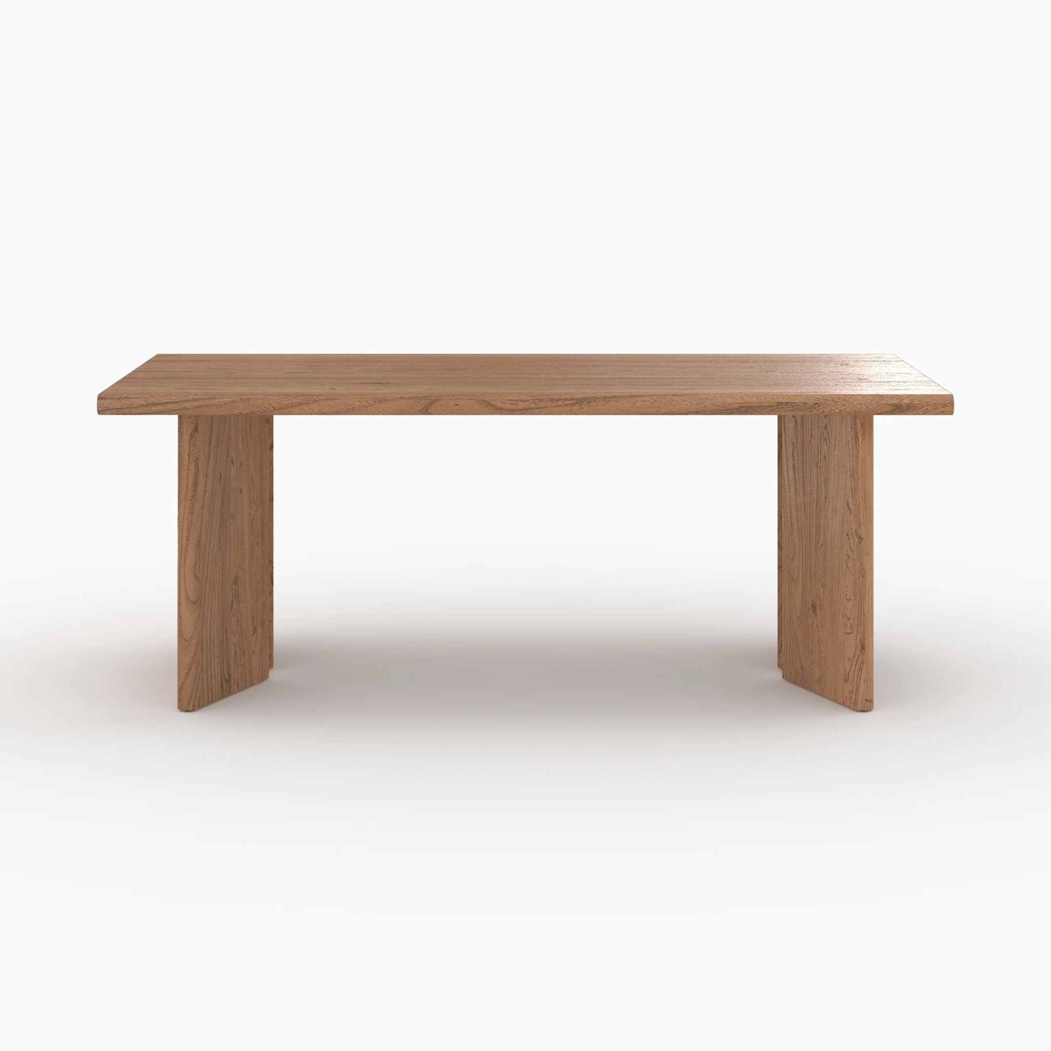 Table rectangulaire en bois d'orme 8 personnes - Albane