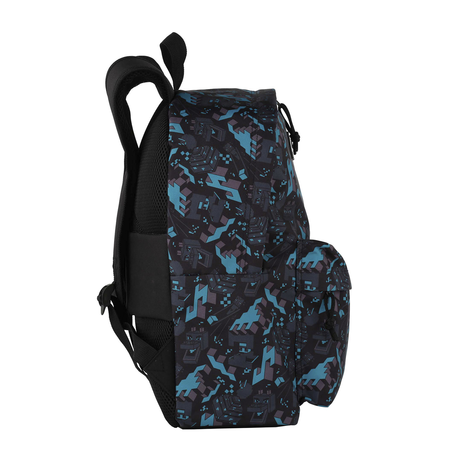 Minecraft Greeny mochila americano, adaptable a carro. Compartimento portalaptop.