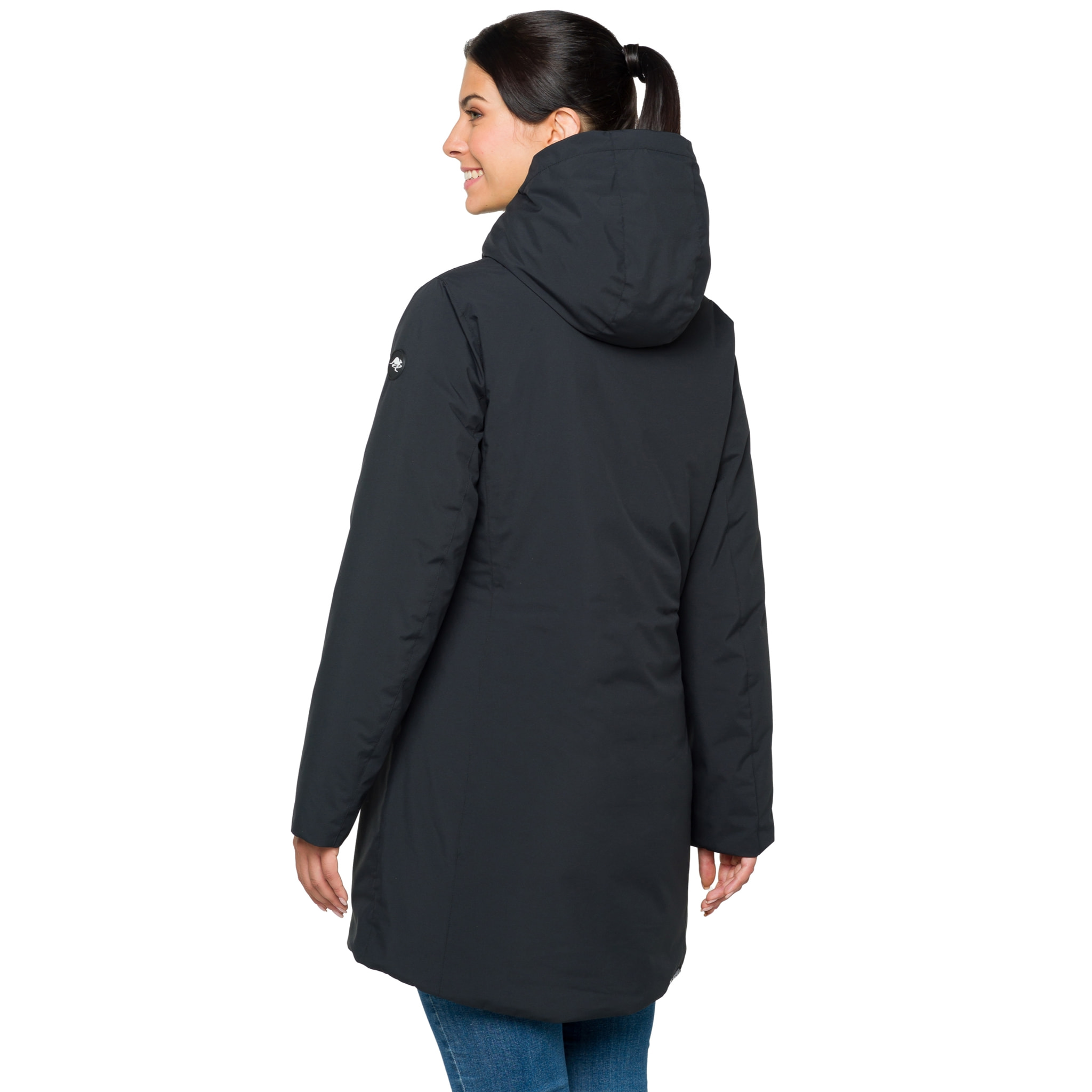 Chaqueta Hot Buttered térmica impermeable Anouk negro