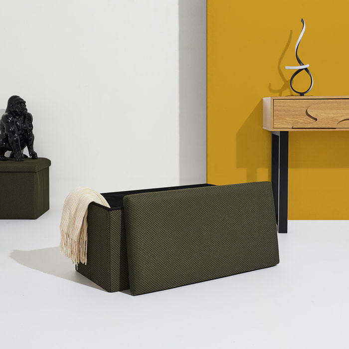 Coffre Banc Pliable Atome Kaki