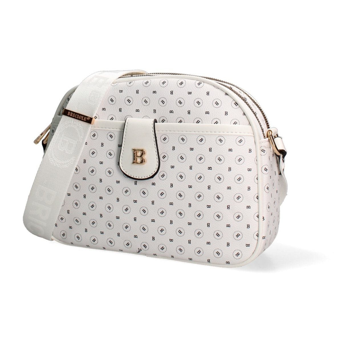 Borsa a tracolla da donna - Modello Eolanda - 100% poliuretano - 27.0 x 20.0 x 9.0 cm