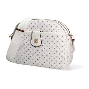 Borsa a tracolla da donna - Modello Eolanda - 100% poliuretano - 27.0 x 20.0 x 9.0 cm