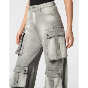 PHILIPP PLEIN Cargo Jeans Regular Fit