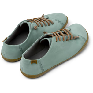 Zapatillas - CAMPER Peu Cami - Verde - Cuero Nubuck