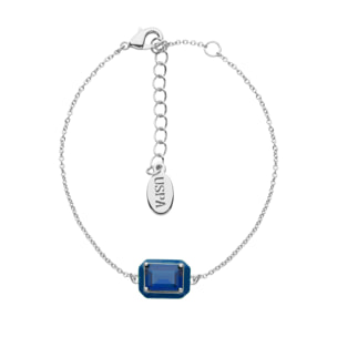 Bracciale U.S. Polo Assn. In metallo rodiato
