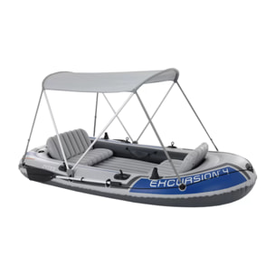 Intex Tettoia Parasole per Canotti, 160x142 cm