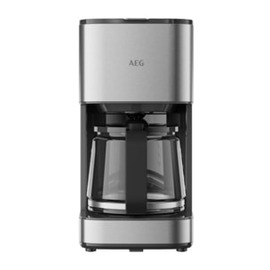 AEG Cafetara de goteo con harra de vidrio para 12 tazas y 1100 W de presión CM3-1-3ST