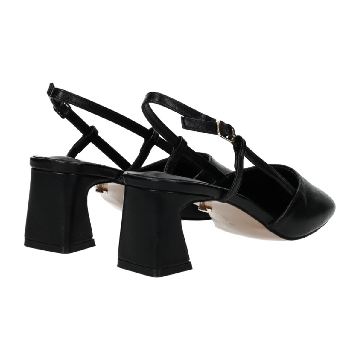 Décolleté sling back Donna Tata Italia Nero