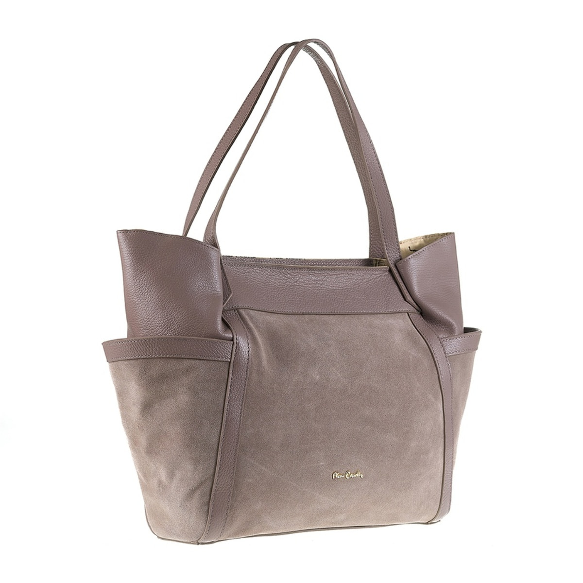 Borsa a spalla da donna Made in Italy - Modello Sereia - 100% pelle - 43.0 x 30.0 x 12.0 cm
