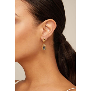 Pendiente  Lock GRIS U