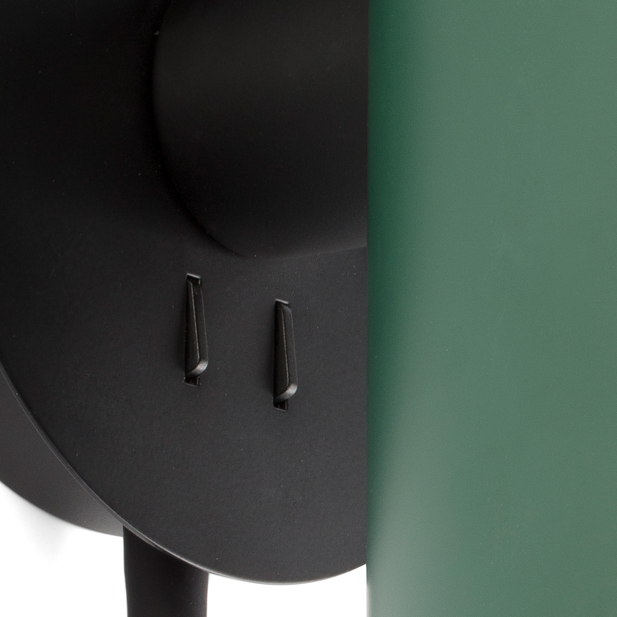 GUADALUPE Lampe applique avec lecteur con lettore noire/vert