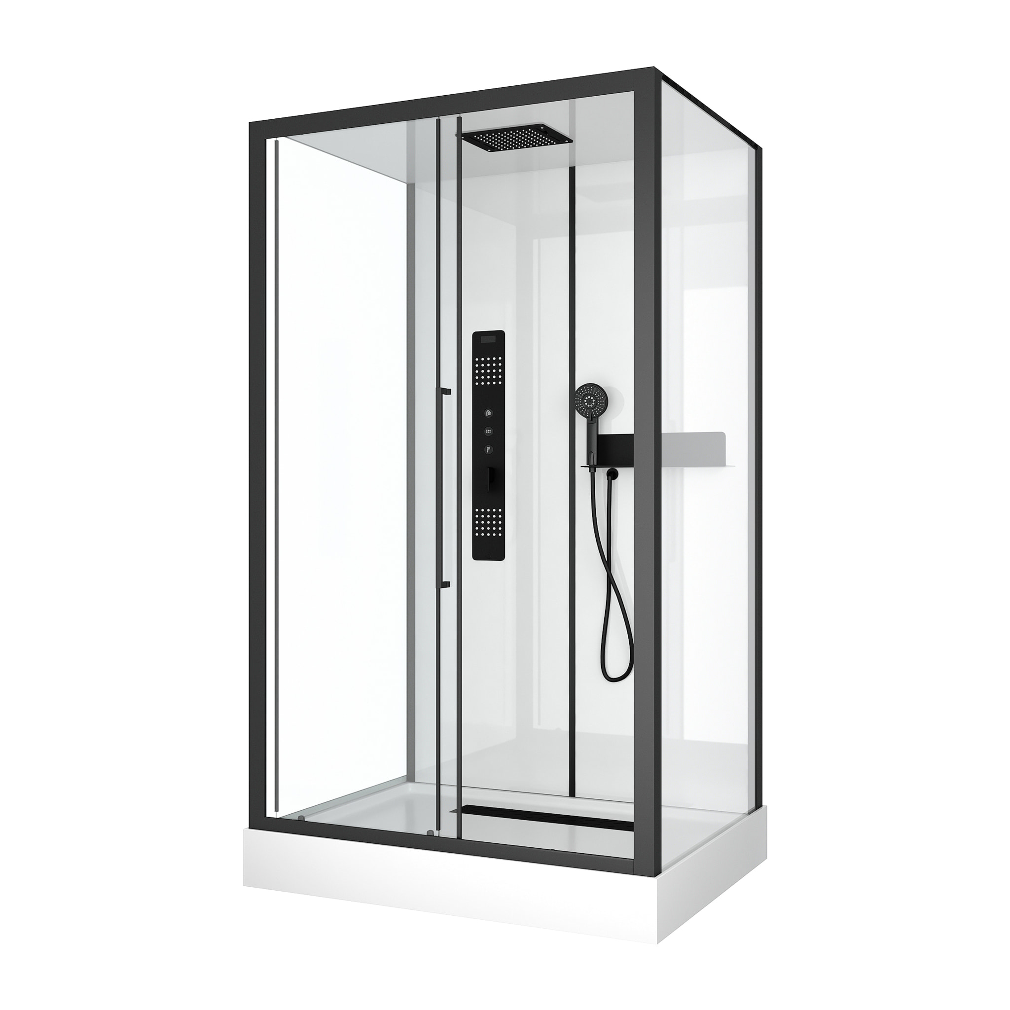 Cabine de douche RECTANGLE - 90x115x217 cm - FACTORY 2 RECTANGLE